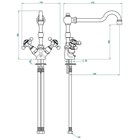 Смеситель для кухни THG                                                     
                            G76-4184 G76-4184