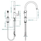Смеситель для кухни THG                                                     
                            G7H-6181N/D G7H-6181N/D