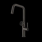 Смеситель для кухни Gessi Vita                                                    
                            60721#707  цвет-black metal brushed PVD 60721#707