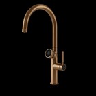 Смеситель для кухни Gessi Vita                                                    
                            60720#726  цвет-warm bronze brushed PVD 60720#726