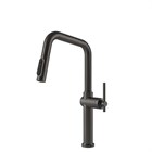 Смеситель для кухни Gessi HABITO                                                    
                            60852#707 цвет-black metal brushed PVD 60852#707