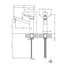 Смеситель для кухни Gessi THALIUM                                                    
                            60532#031 цвет-хром 60532#031