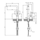 Смеситель для кухни Gessi HELIUM                                                    
                            50103#031 цвет-хром 50103#031