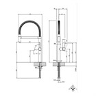 Смеситель для кухни Gessi HELIUM                                                    
                            50009#031 цвет-хром 50009#031