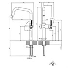 Смеситель для кухни Gessi                                                     
                            60672#708 цвет-браш.медь PVD 60672#708
