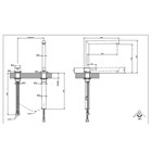 Смеситель для кухни Gessi SU&GIU’                                                    
                            50107#149 finox brushed nickel 50107#149