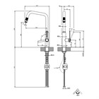 Смеситель для кухни Gessi OFFICINE                                                    
                            60053#149 finox brushed nickel 60053#149