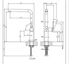 Смеситель для кухни Gessi STELO                                                    
                            60309#031 хром 60309#031