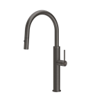 Смеситель для кухни Gessi                                                     
                            60024#707 black metal brushed PVD 60024#707