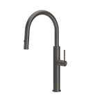 Смеситель для кухни Gessi GESSI316                                                    
                            60022#707 black metal brushed PVD 60022#707
