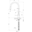 Смеситель для кухни Gessi Just                                                    
                            20577#031 цвет-хром 20577#031