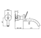 Встраиваемый смеситель Zucchetti                                                     
                            ZIS1732.P31 ZIS1732.P31