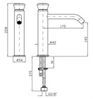 Смеситель для кухни Zucchetti Sablier                                                    
                            ZSL557.XP41 ZSL557.XP41