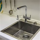 Смеситель для кухни Omoikiri NAGANO                                                    
                            4011.8028 нержавеющая сталь 4011.8028