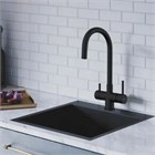 Смеситель для кухни Omoikiri Akita-S                                                    
                            4994359 графит GB 4994359