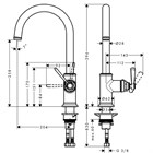 Смеситель для кухни AXOR Montreux                                                    
                            16580000 хром 16580000