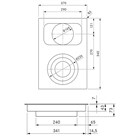 Варочная панель HiLight BORA PKCB3 PKCB3