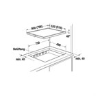 Варочная панель Kuppersbusch KI 8800.0 SF                                                    
                            KI 8800.0 SF black, bevelled edge KI 8800.0 SF