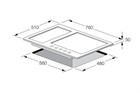 Варочная панель Fulgor                                                     
                            QH 765 G WK X QH 765 G WK X