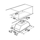 Вытяжка  Kuppersbusch LB 835.1                                                    
                            LB 835.1 E сталь LB 835.1 E