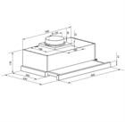 Вытяжка  GRAUDE COMFORT                                                    
                            DHF 60.0 S DHF 60.0 S