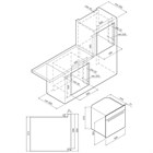 Духовой шкаф GRAUDE COMFORT                                                    
                            BE 60.3 W BE 60.3 W