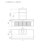 Вытяжка  Ilve Professional Plus                                                    
                            AGQ60 AGQ60